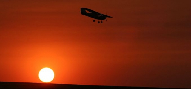  Vuelo ULM al atardecer 